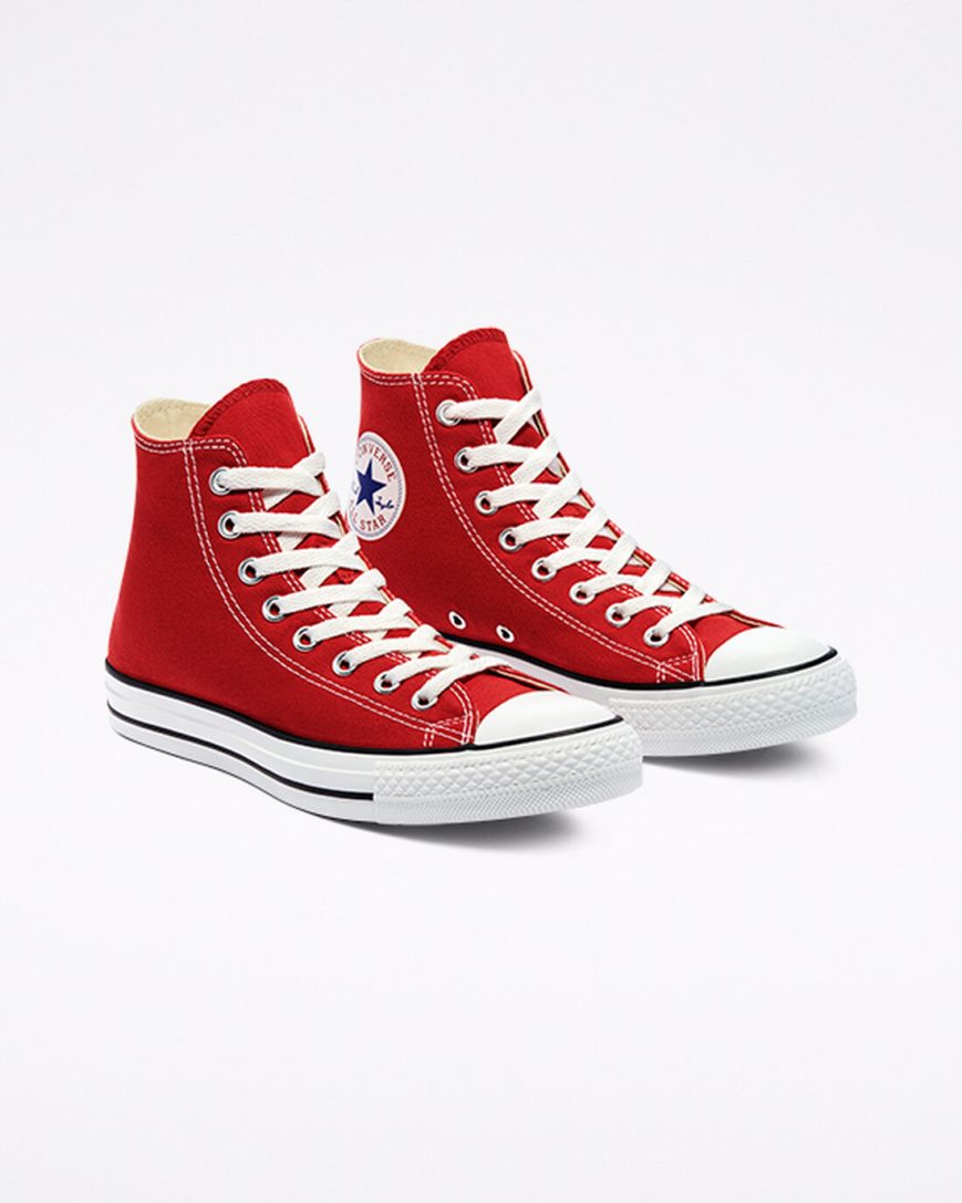 Women's Converse Chuck Taylor All Star Classic High Top Shoes Red | AU 84E9CZ